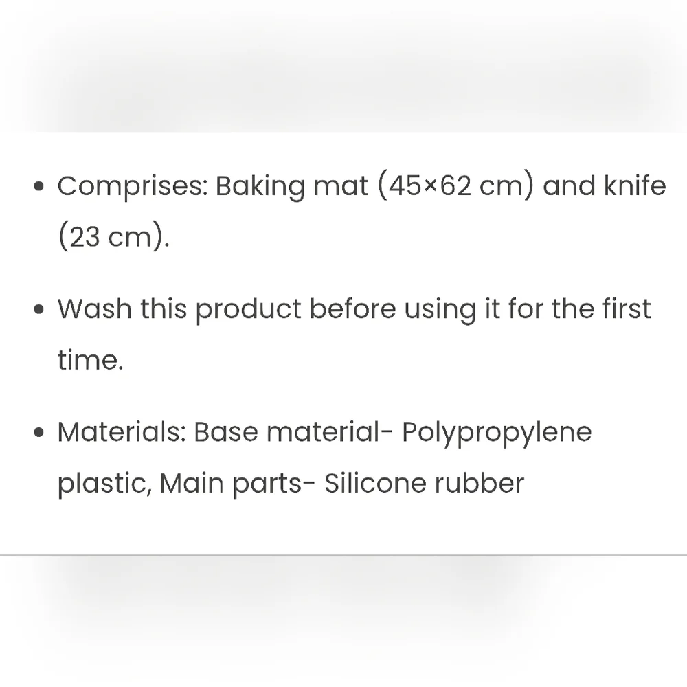 Ikea Sockerkaka Baking Mat & Knife